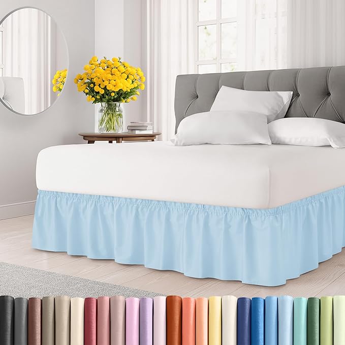 Bed Skirt - Full - 24 in Drop