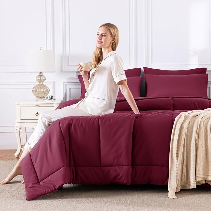 Comforter Set - Queen - 7 Piece