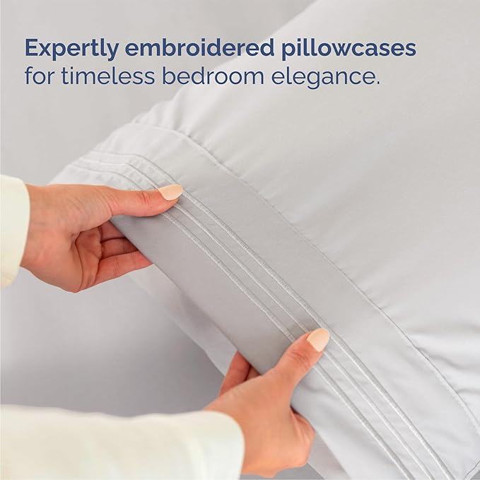Cooling Bed Sheet Set - King - 4 Piece