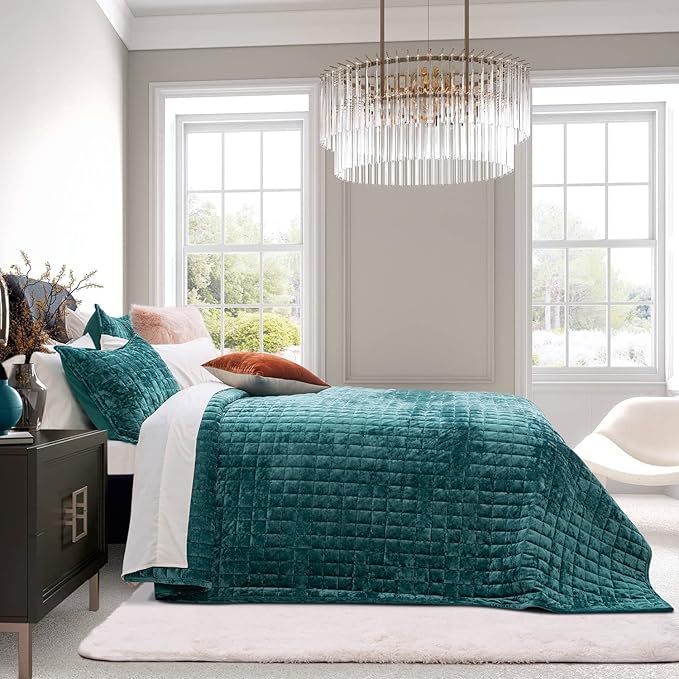 Velvet Quilt Set - Queen