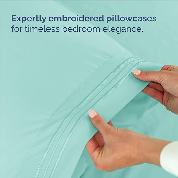 Cooling Bed Sheet Set - Full - 4 Piece