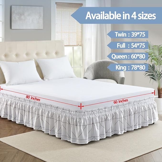 Bed Skirt - King - 15 in Drop