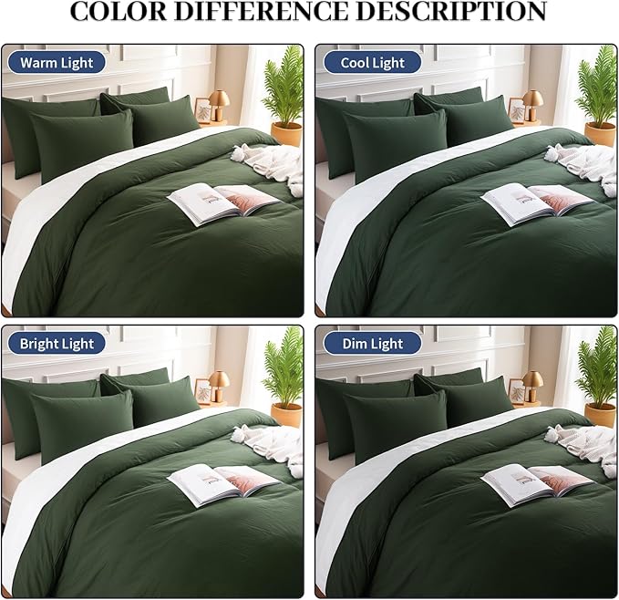 Linen Duvet Cover Set - Twin - 2 Piece