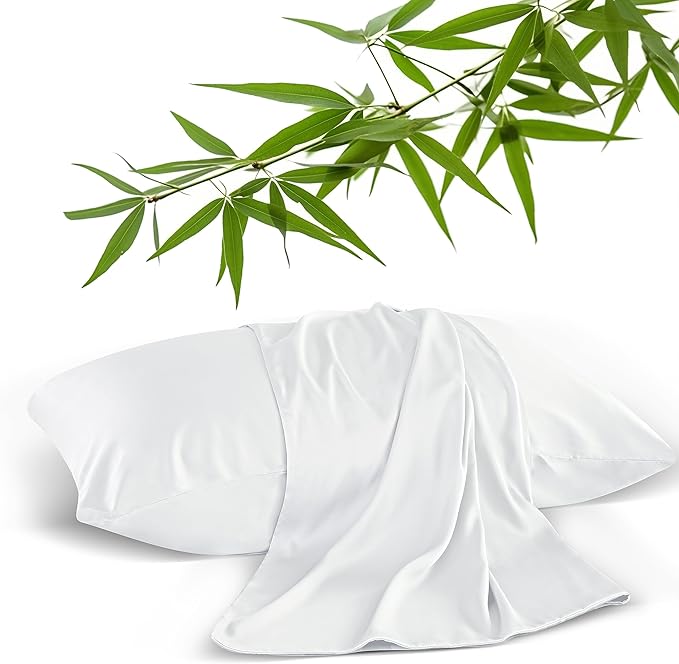 Bamboo Pillowcase Set - 2 Pack - 2 Piece