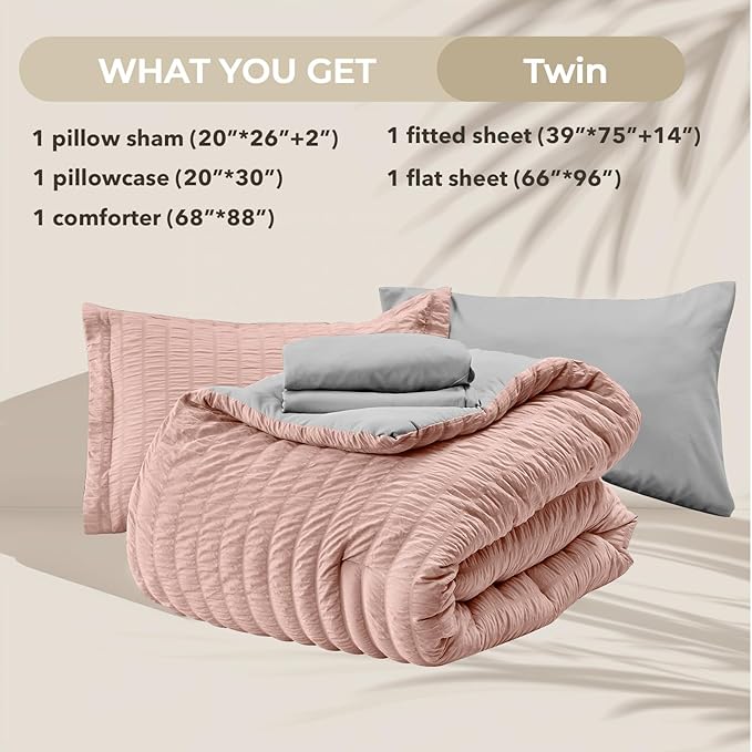 Comforter Set - Twin - 5 Piece