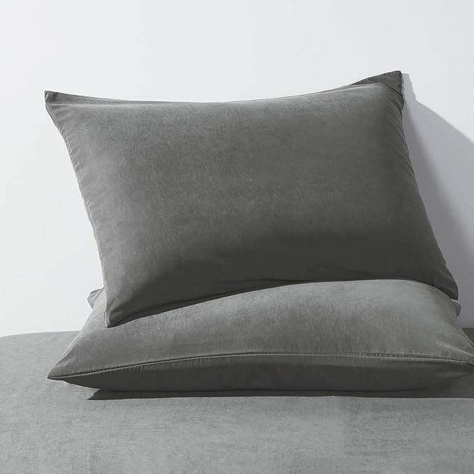 Microfiber Pillowcase Set - King - 20 x 36 in - 2 Pack - 2 Piece