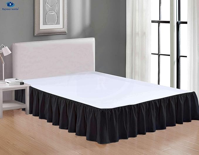 Microfiber Bed Skirt - Twin - 15 in Drop