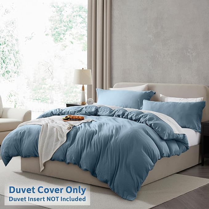 Duvet Cover Set - Full - 80 x 90 in - 3 Piece