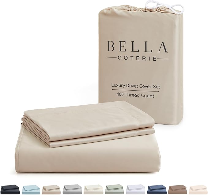 Bamboo Cooling Duvet Cover Set - King - 3 Piece