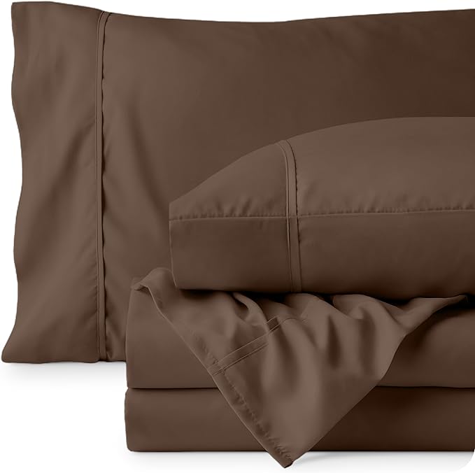 Microfiber Bed Sheet Set - Full - 4 Piece