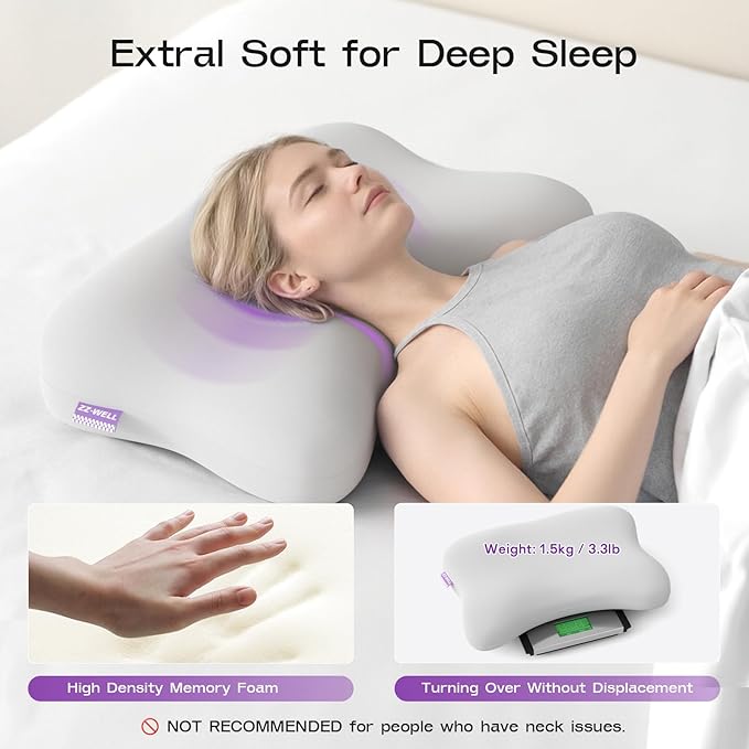 Memory Foam Cooling Bed Pillow