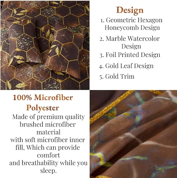 Comforter Set - Queen - 7 Piece