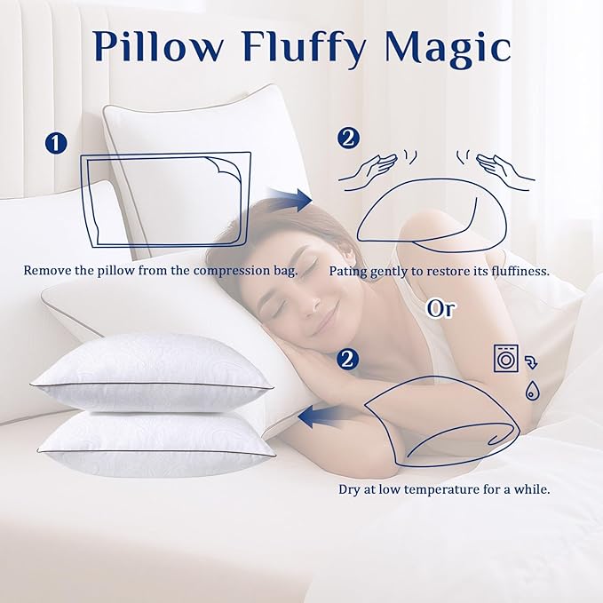 Down Alternative Bed Pillow - Queen