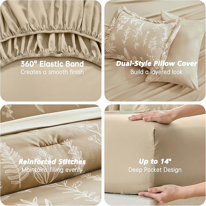 Comforter Set - Full - 7 Piece
