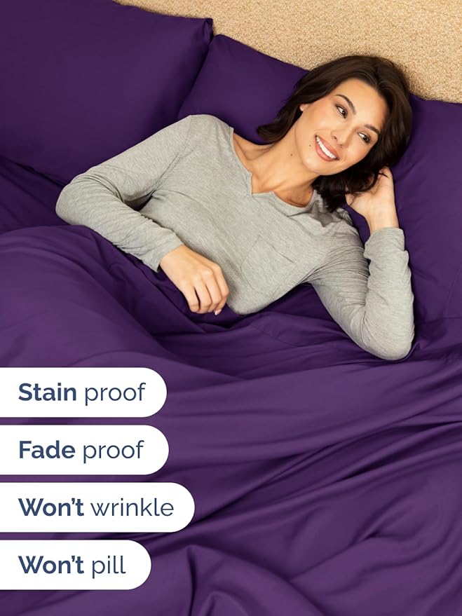Cooling Bed Sheet Set - Twin XL - 4 Piece