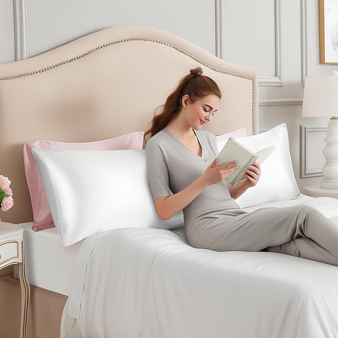 Mulberry Silk Cooling Pillowcase - 20 x 54 in