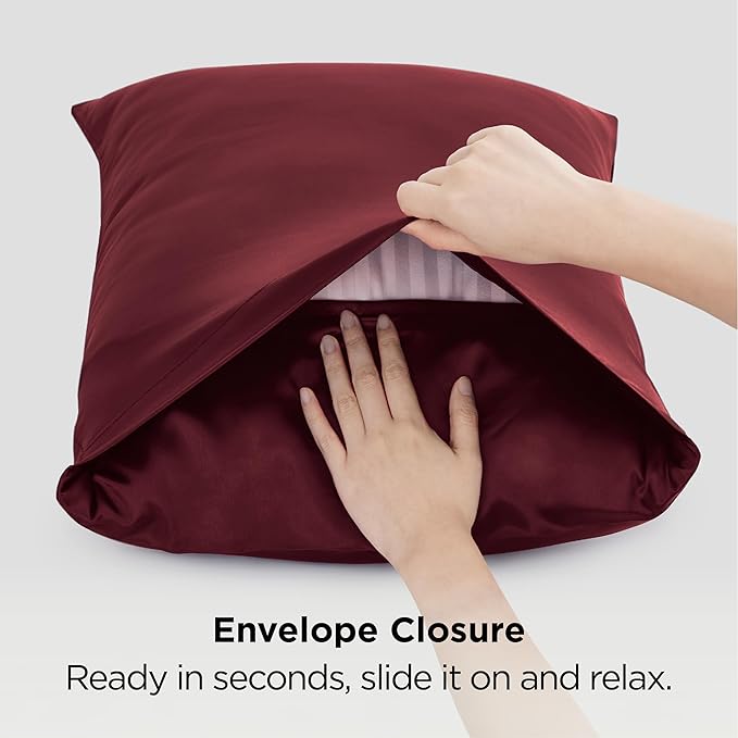 Satin Pillowcase Set - Queen - 20 x 30 in - 2 Piece