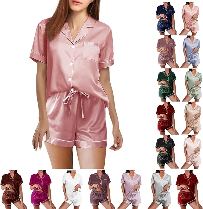 Satin Pajama Set