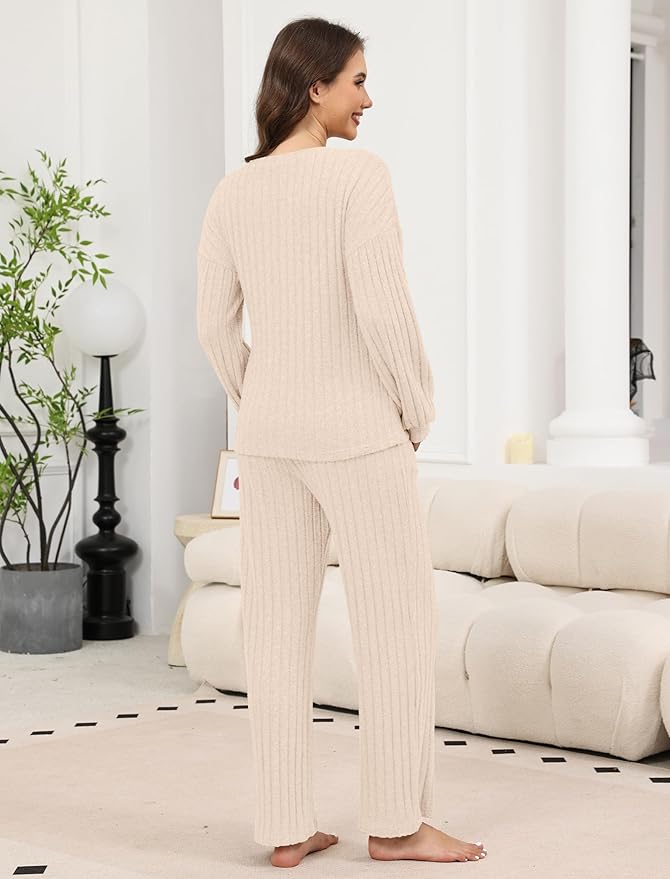 Women's Pants Pajama Set - Long Sleeve - 2 Piece