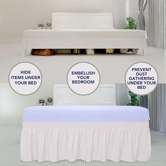 Bed Skirt - King - 18 in Drop