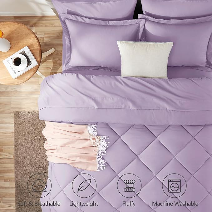 Down Alternative Comforter Set - King - 7 Piece
