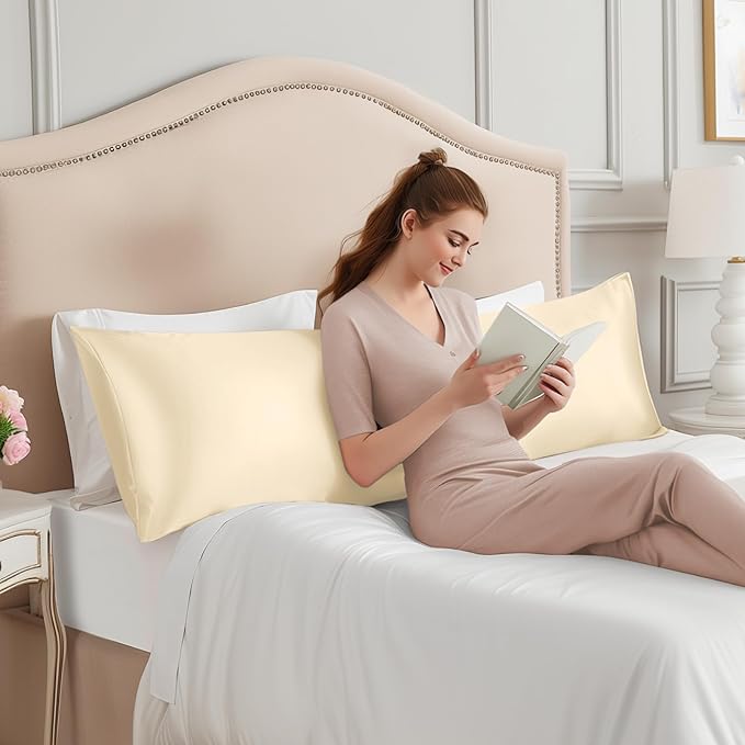 Mulberry Silk Cooling Pillowcase - 20 x 54 in