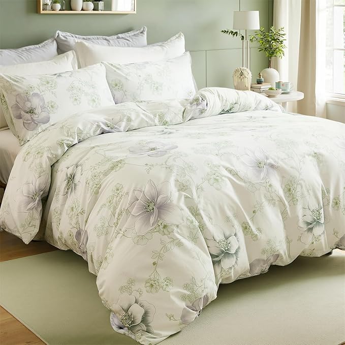 100% Cotton Duvet Cover Set - Queen - 3 Piece