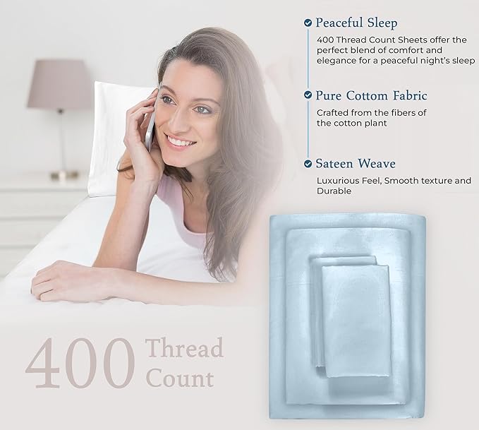 Cooling Bed Sheet Set - Twin - 3 Piece