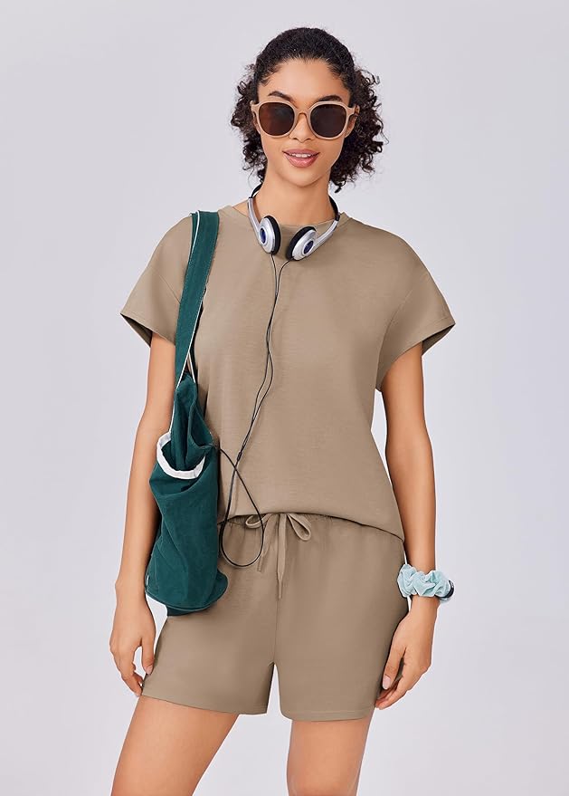 Women's Loungewear Set - Shorts - 2 Piece