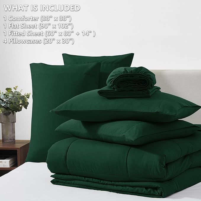 Comforter Set - Queen - 7 Piece