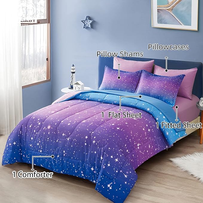 Comforter Set - Queen - 7 Piece