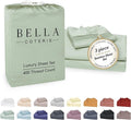 Bamboo Cooling Bed Sheet Set - Twin XL - 18 in Deep Pocket
