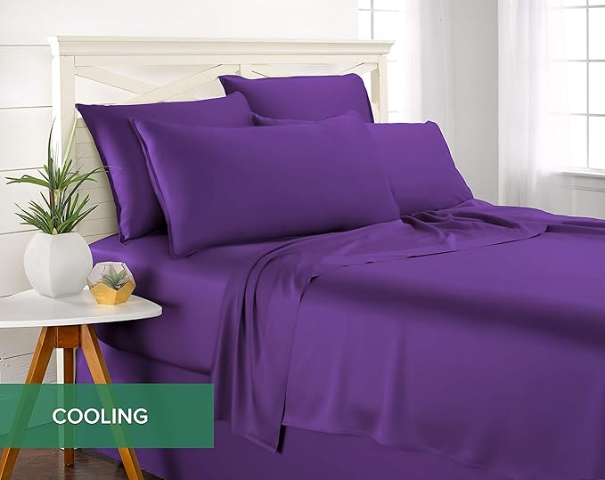 Bamboo Cooling Bed Sheet Set - Twin - 3 Piece