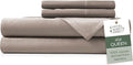 Bamboo Cooling Bed Sheet Set - Queen - 4 Piece