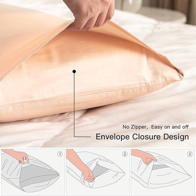 100% Cotton Pillowcase Set - Queen - 20 x 30 in - 2 Piece
