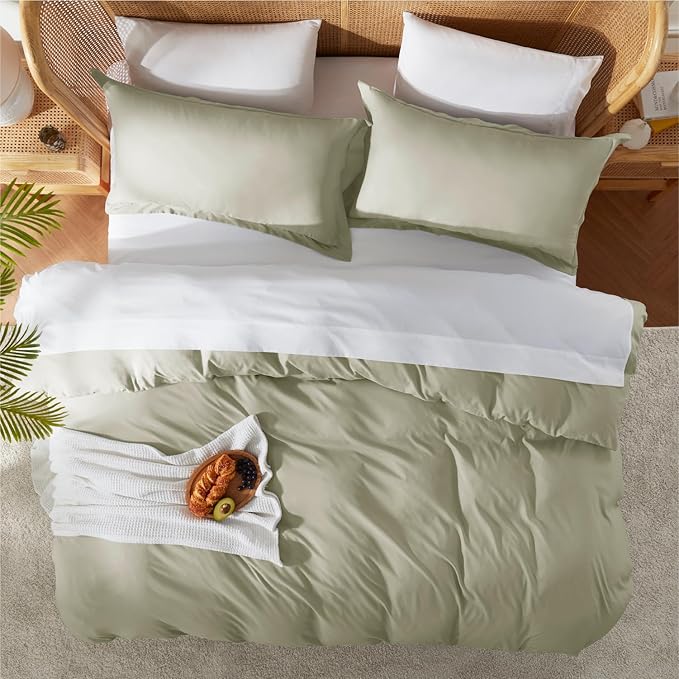 Down Alternative Duvet Cover Set - Full - 4 Piece