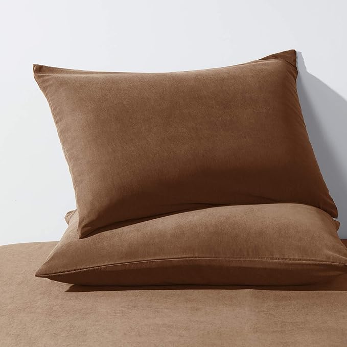 Microfiber Pillowcase Set - Standard - 20 x 26 in - 2 Pack - 2 Piece