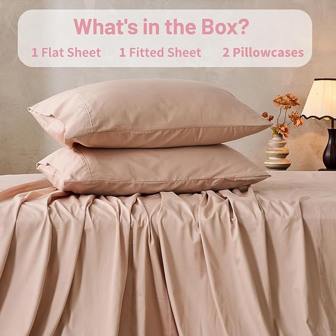 Fitted Sheet - Queen - 4 Piece