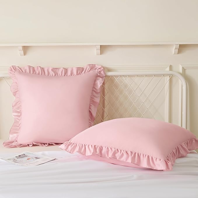 Microfiber Pillowcase Set - 18 x 18 in - 2 Piece