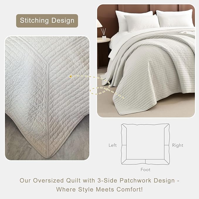 Bedding Set - California King - 3 Piece
