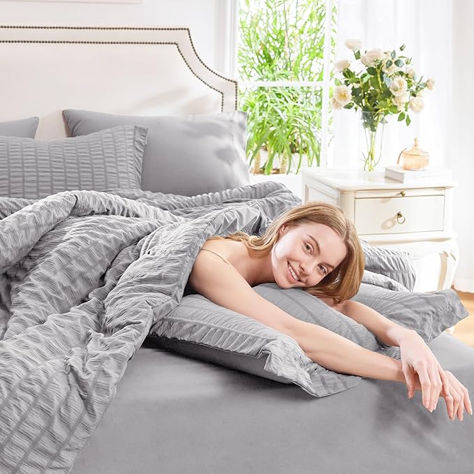Down Alternative Comforter Set - Full - 7 Piece