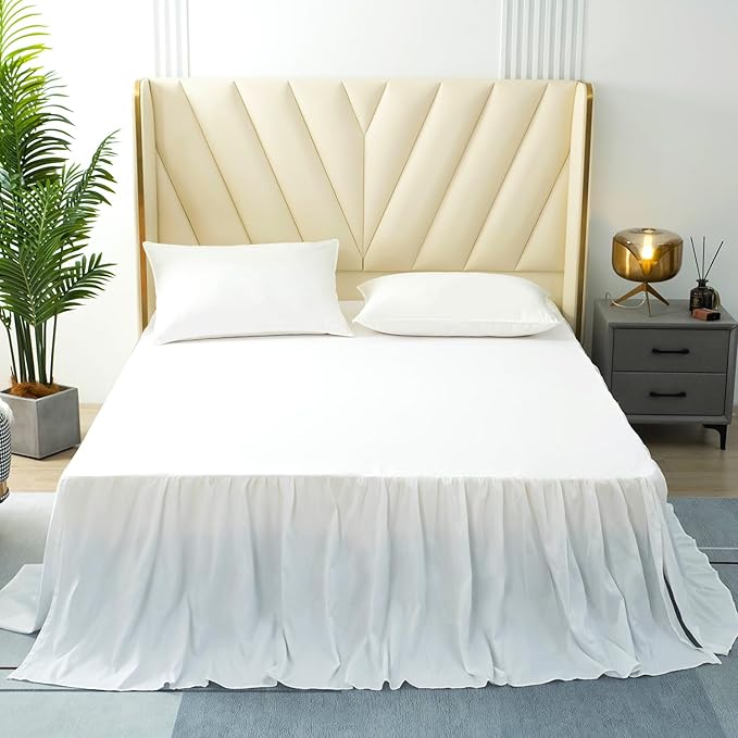Microfiber Bed Skirt - Full - 22 in Drop