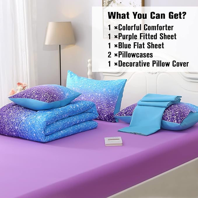 Comforter Set - Full - 6 Piece