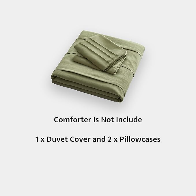 Duvet Cover Set - King - 3 Piece
