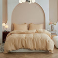 Linen Duvet Cover Set - King - 3 Piece