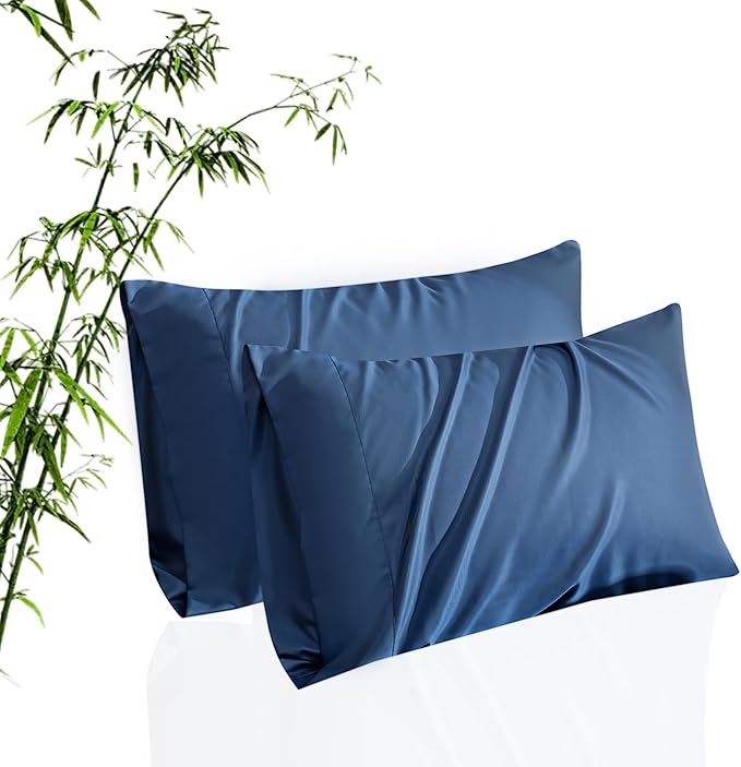 Bamboo Cooling Pillowcase Set - King - 20 x 40 in - 2 Pack - 2 Piece