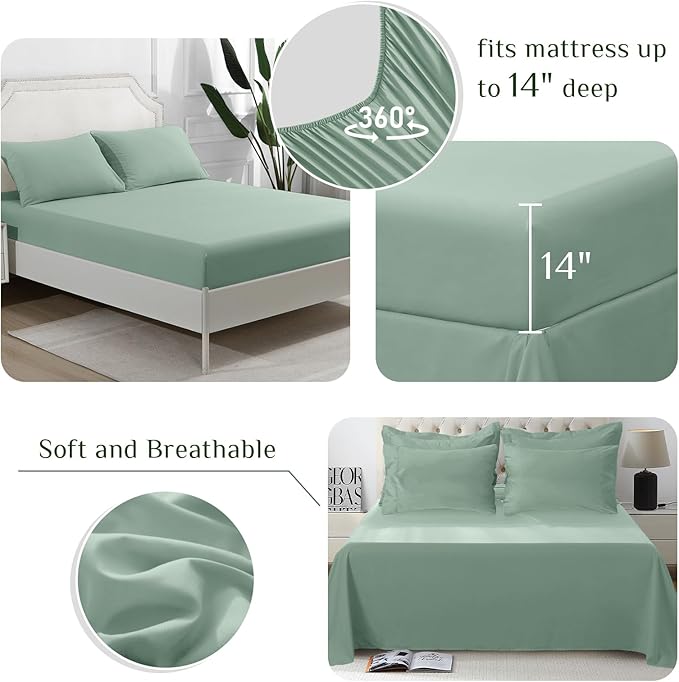 Down Alternative Comforter Set - Full - 7 Piece
