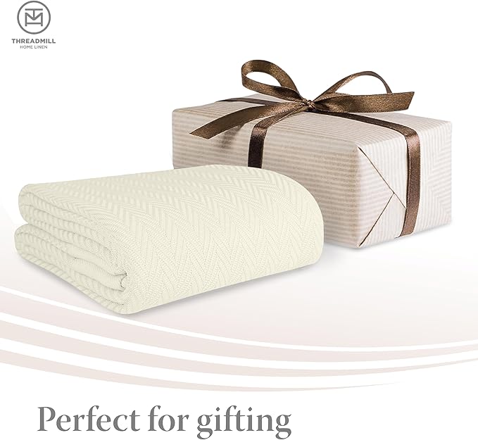 100% Cotton Blanket - Queen