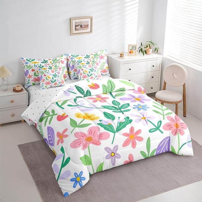Microfiber Comforter Set - Queen - 7 Piece