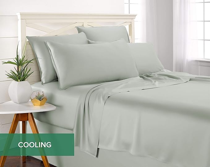 Bamboo Cooling Bed Sheet Set - Twin - 3 Piece